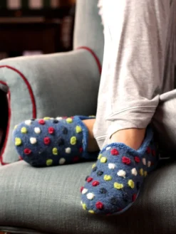 Lunar Helix with Multi Spots Slippers Light Blue Online