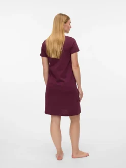 Mamalicious Maternity And Nursing Nightie Purple Outlet