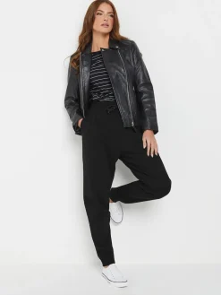 M&Co Cuffed Drawtsring Joggers Black Online