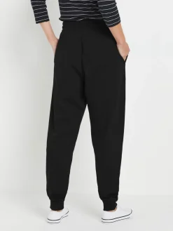 M&Co Cuffed Drawtsring Joggers Black Online