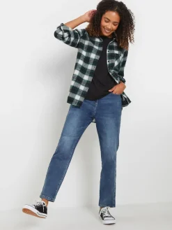 M&Co Green Check Shirt Online