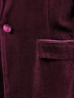 M&Co Red Velour Blazer Sale