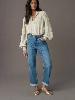 Next Boyfriend Jeans Mid Blue Best