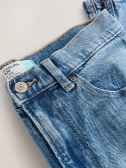 Next Mom Comfort Stretch Column Jeans Mid Blue Denim Discount