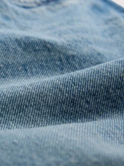 Next Mid Rise Ankle Straight Leg Jeans With Scarf Mid Blue Polka Dot Online