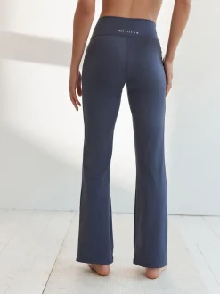 Next Supersoft Dry Tech Flared Yoga Sports Leggings Midnight Blue Discount