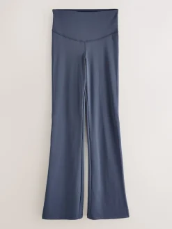 Next Supersoft Dry Tech Flared Yoga Sports Leggings Midnight Blue Discount