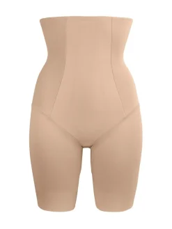 Miraclesuit Extra Firm High Waisted Long Leg Shaping Shorts Warm Beige Sale