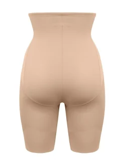 Miraclesuit Extra Firm High Waisted Long Leg Shaping Shorts Warm Beige Sale