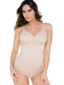 Miraclesuit Extra Firm Sexy Sheer Shaping Underwired Bodybriefers Nude Best
