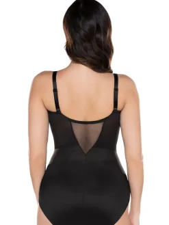 Miraclesuit Extra Firm Sexy Sheer Shaping Underwired Bodybriefers Black Online