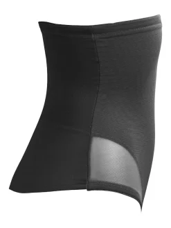 Miraclesuit High Waisted Sheer Firm Tummy Control Thong Black Discount