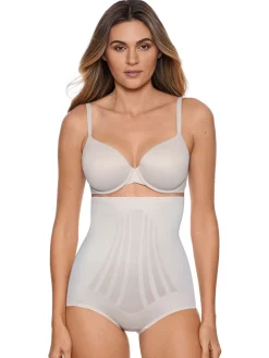 Miraclesuit Modern Miracle™ High-Waist Firm control Shaping Briefs Nude Clearance