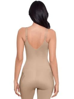 Miraclesuit Modern Miracle Extra Firm Control Thigh Slimming Bodysuit with Lycra Fit Sense Technology Nude Sale