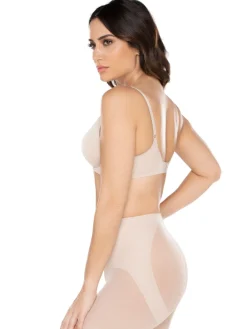 Miraclesuit Mirclesuit Tummy Control Boy Warm Beige Waistline Sheer Rear Lifting Shorts Hot