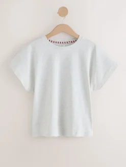 Next Short Sleeve Pyjamas 2 Pack Monochrome Stripe Best