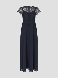 Monsoon Monica Lace Maxi Dress Blue Best