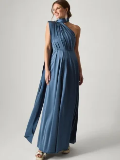 Monsoon Thea Multiway Bridesmaid Dress Blue Online