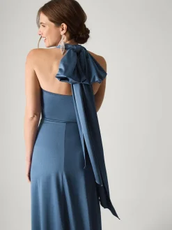 Monsoon Thea Multiway Bridesmaid Dress Blue Online