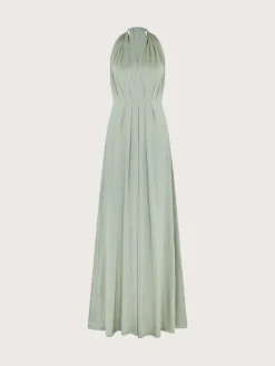 Monsoon Thea Multiway Bridesmaid Dress Bottle Green New
