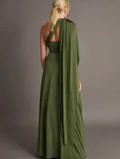 Monsoon Thea Multiway Bridesmaid Dress Green Best