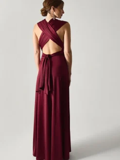 Monsoon Thea Multiway Bridesmaid Dress Red Discount