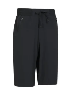 Mountain Warehouse Womens Explorer Long Shorts Black Outlet