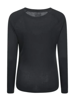 Mountain Warehouse Talus Womens Round Neck Thermal Top Black