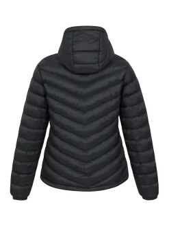 Mountain Warehouse Black Seasons Womens Water-Resistant Padded Jacket Hot