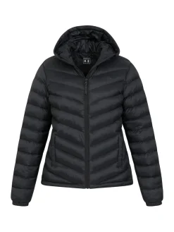Mountain Warehouse Black Seasons Womens Water-Resistant Padded Jacket Hot