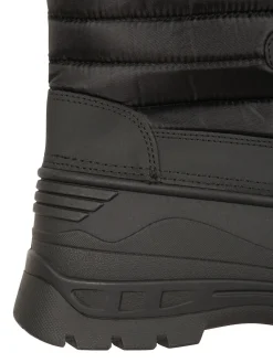 Mountain Warehouse Whistler Womens Sherpa Lined Adaptive Snow Boots Black Best