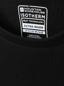 Mountain Warehouse Black Womens Talus Thermal T-Shirt Discount