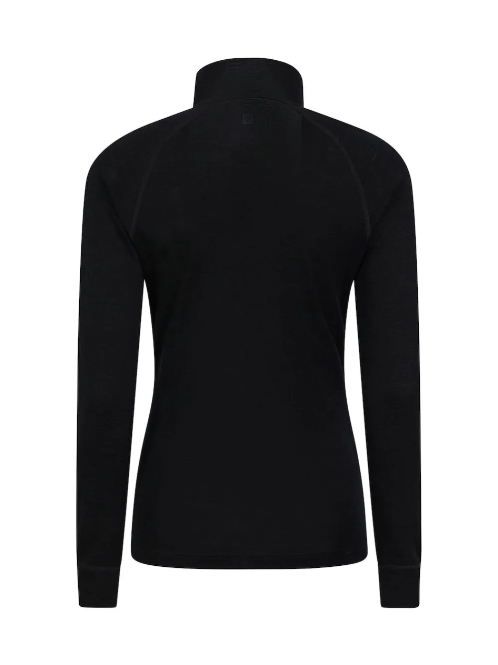 Mountain Warehouse Black Womens Merino Zip Neck Thermal Top Online