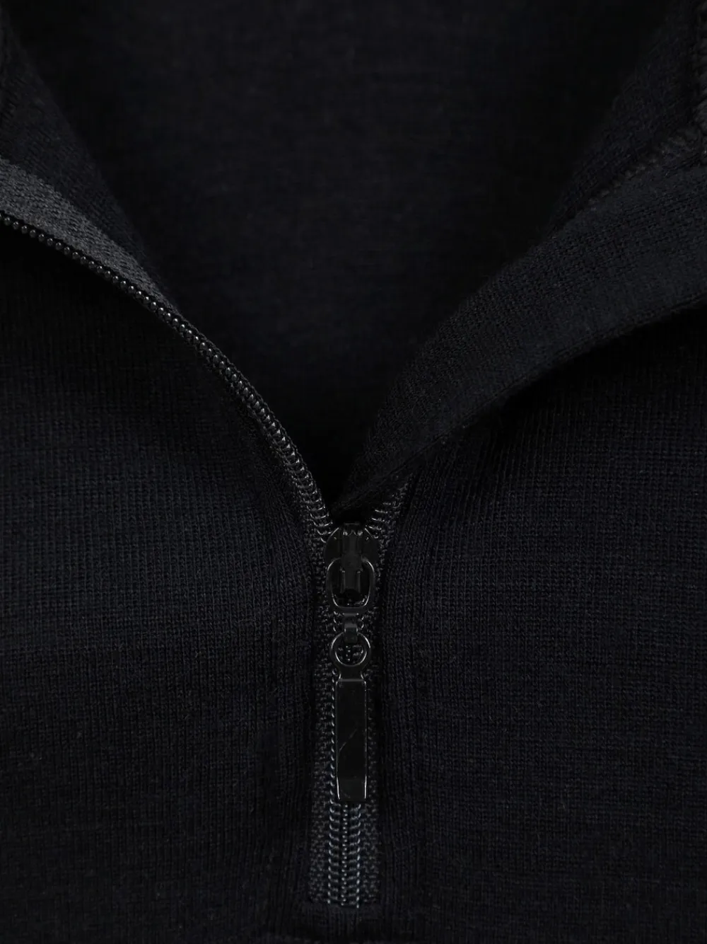 Mountain Warehouse Black Womens Merino Zip Neck Thermal Top Online