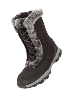 Mountain Warehouse Womens Ohio Snow Boots Black Sale
