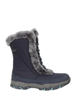 Mountain Warehouse Womens Ohio Snow Boots Blue Clearance