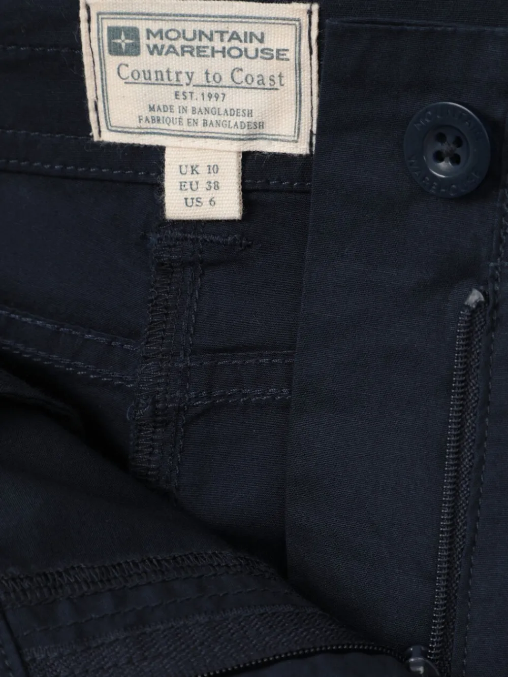 Mountain Warehouse Blue Womens Coast Stretch Shorts