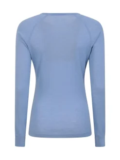 Mountain Warehouse Womens Merino II Thermal Top Blue Online