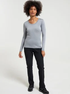 Mountain Warehouse Keep The Heat Quick Drying Thermal Top Grey Discount