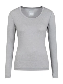 Mountain Warehouse Keep The Heat Quick Drying Thermal Top Grey Discount