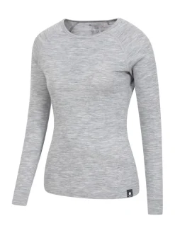 Mountain Warehouse Womens Merino II Thermal Top Grey