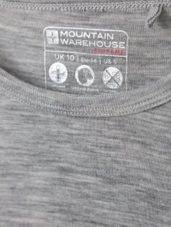 Mountain Warehouse Womens Merino II Thermal Top Grey