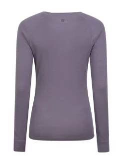 Mountain Warehouse Womens Merino II Thermal Top Purple Discount