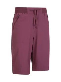 Mountain Warehouse Womens Explorer Long Shorts Purple Online