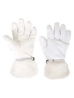 Mountain Warehouse Womens Parallax Waterproof Ski Gloves White New