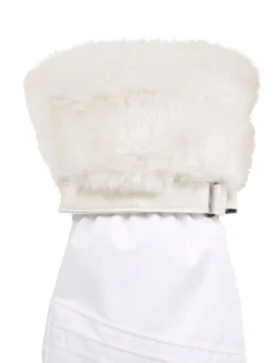 Mountain Warehouse Womens Parallax Waterproof Ski Gloves White New