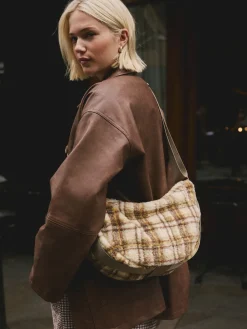 Next Multi Borg Sling Checkered Cross-Body Bag Hot