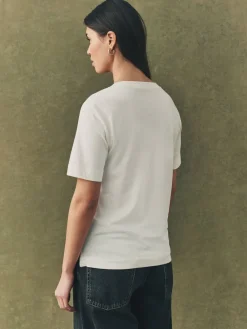 Next Multi Cotton Modal Slouch T-Shirt 5 Pack Discount