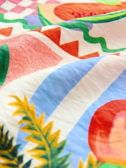 Next Multi Fruit Print Midi Slip Summer Dress Discount