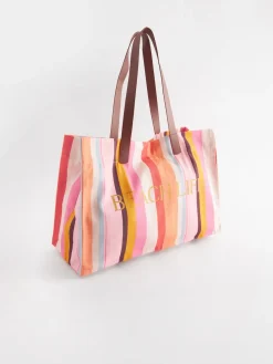 Next Multi Striped Beach Bag Sale